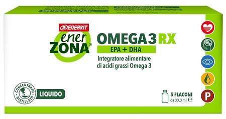ENERZONA OMEGA 3 RX 5 FLACONI - Farmacia Del Monaco