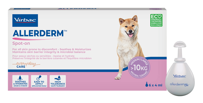 ALLERDERM SPOT ON CANI SUPERIORI A 10 KG 6 PIPETTE 4 ML - Farmacia Del Monaco