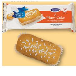 BONONIA PLUMCAKE CON GRANELLA DI ZUCCHERO SENZA GLUTINE 6 X 37 G - Farmacia Del Monaco