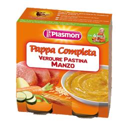 PLASMON OMOGENEIZZATO PAPPE MANZO VERDURA PASTINA 190 G X 2 PEZZI - Farmacia Del Monaco