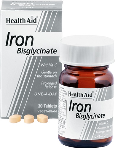 FERRO BISGLICINATO IRON BYSGLICINATE 30 COMPRESSE - Farmacia Del Monaco