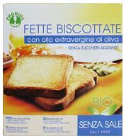 FETTE BISCOTTATE SENZA SALE SENZA ZUCCHERO 270 G - Farmacia Del Monaco