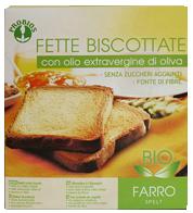 FETTE BISCOTTATE FARINA BIANCA SENZA ZUCCHERO 270 G - Farmacia Del Monaco