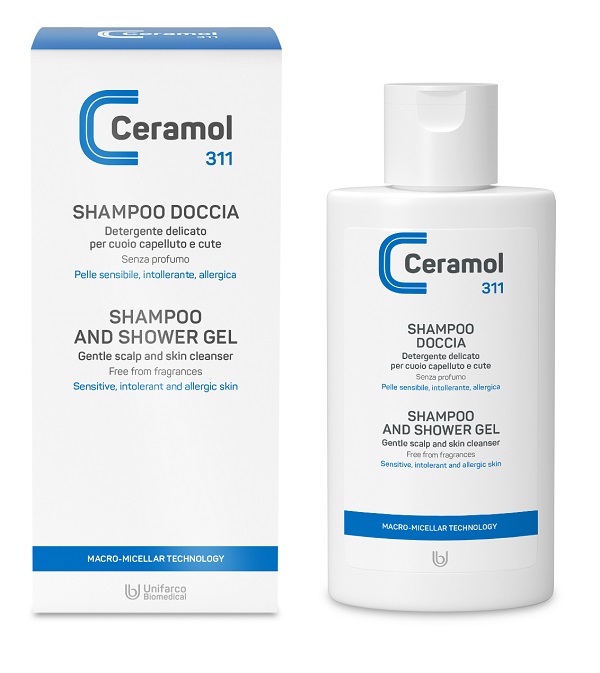 CERAMOL SHAMPOO DOCCIA 200 ML - Farmacia Del Monaco