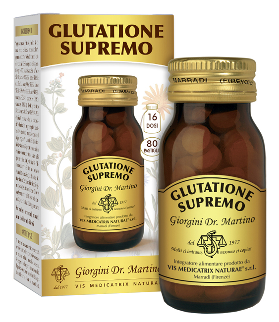 GLUTATIONE SUPREMO 80 PASTIGLIE - Farmacia Del Monaco