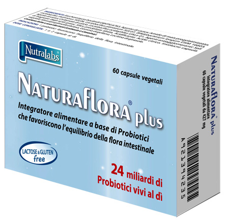 NATURAFLORA PLUS 60 CAPSULE VEGETALI - Farmacia Del Monaco