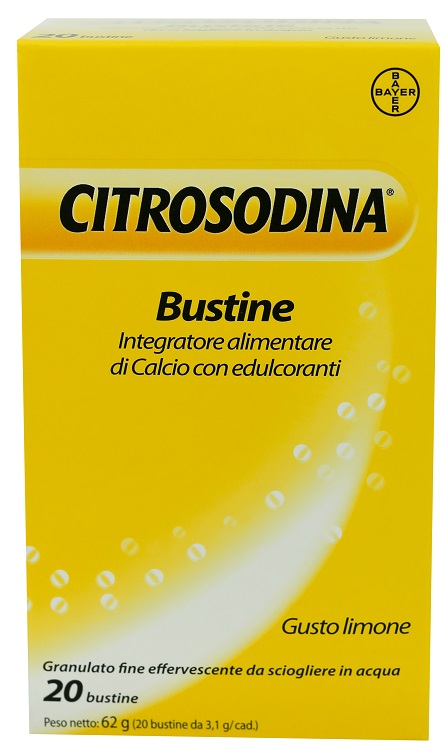 CITROSODINA 20 BUSTINE GRANULATO EFFERVESCENTE - Farmacia Del Monaco