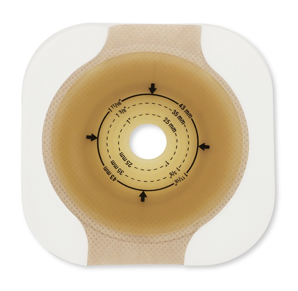 PLACCA CONFORM 2 FORMAFLEX CON ADESIVO BARRIERA PROTETTIVA A SPESSORE DIFFERENZIATO RILIEVI CIRCOLARI FILM DI SUPPORTO ANELASTICO FLANGIA FLOTTANTE 45 MM 5 PEZZI - Farmacia Del Monaco