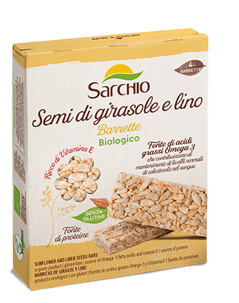 BARRETTE SEMI DI GIRASOLE/LINO 4X20 G - Farmacia Del Monaco