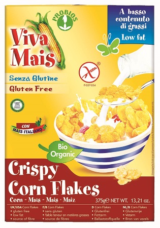 VIVA MAIS CRISPY CORN FLAKES 375 G - Farmacia Del Monaco