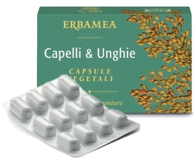 CAPELLI & UNGHIE 24 CAPSULE VEGETALI - Farmacia Del Monaco