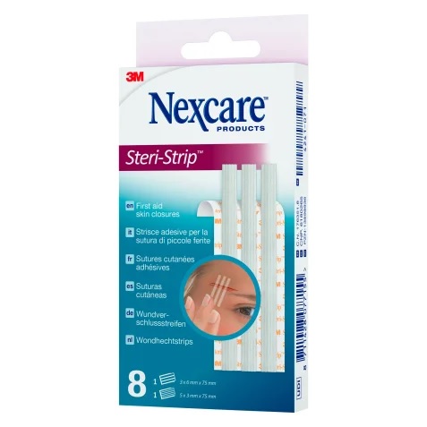 CEROTTO PER SUTURA NEXCARE STERISTRIP 6X75 MM + 3X75 MM - Farmacia Del Monaco