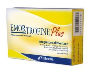 EMORTROFINE PLUS 40 COMPRESSE SUBLINGUALI - Farmacia Del Monaco
