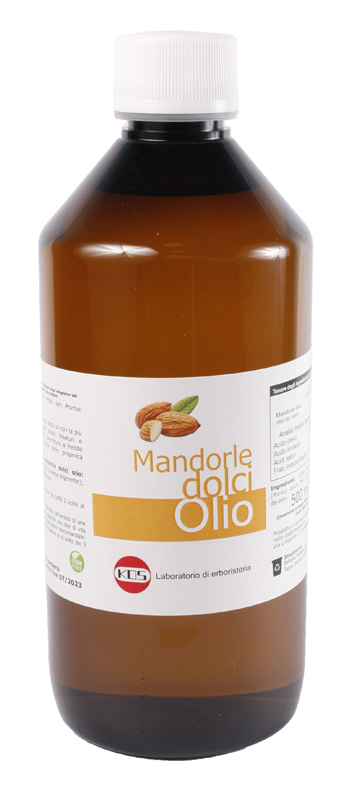 MANDORLE DOLCI OLIO 500 ML - Farmacia Del Monaco