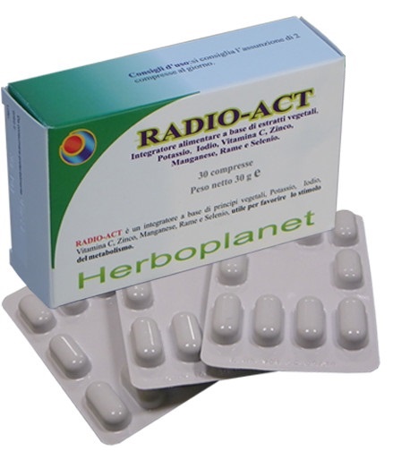 RADIO ACT 30 COMPRESSE - Farmacia Del Monaco