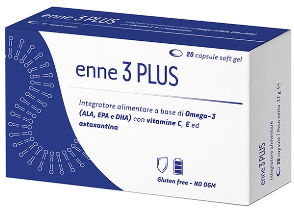 ENNE 3 PLUS 20 CAPSULE SOFTGEL - Farmacia Del Monaco