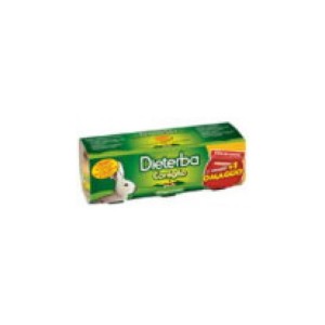 DIETERBA OMOGENEIZZATO CONIGLIO 3 PEZZI 80 G - Farmacia Del Monaco