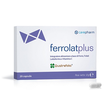 FERROLAT PLUS 20 CAPSULE - Farmacia Del Monaco