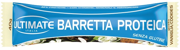 ULTIMATE BARRETTA PROTEICA VANIGLIA/COOKIE 40 G - Farmacia Del Monaco