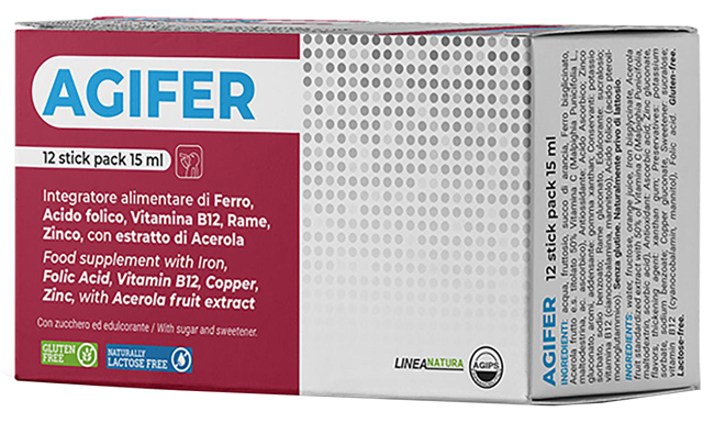 AGIFER 15 STICK 15 ML - Farmacia Del Monaco