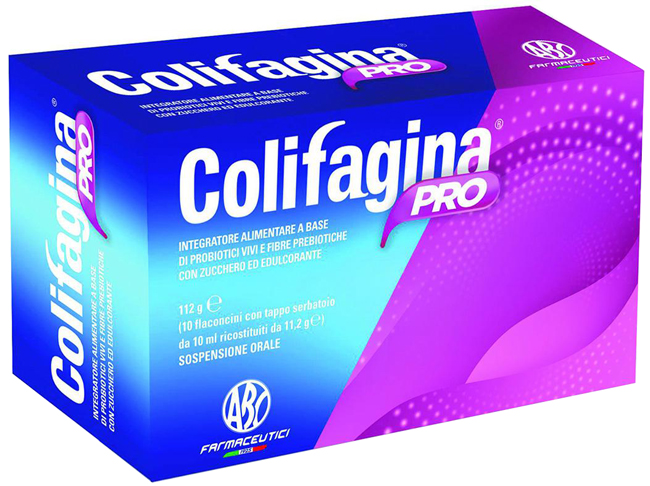 COLIFAGINA PRO 10 FLACONCINI TAPPO SERBATOIO - Farmacia Del Monaco