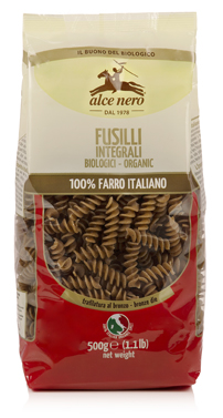 FUSILLI 100% FARRO INTEGRALE BIO 500 G - Farmacia Del Monaco