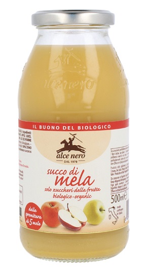 SUCCO 100% MELA BIO 500 ML - Farmacia Del Monaco