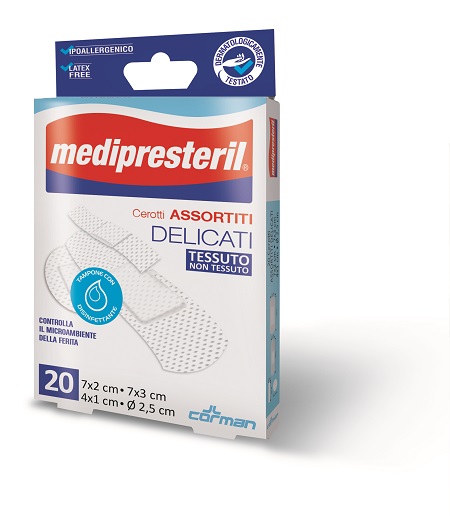 CEROTTO IN STRISCIA MEDIPRESTERIL DELICATO TNT 50X6CM - Farmacia Del Monaco