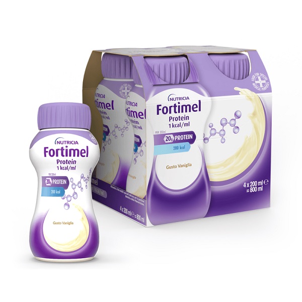 FORTIMEL VANIGLIA 200 ML 4 PEZZI - Farmacia Del Monaco
