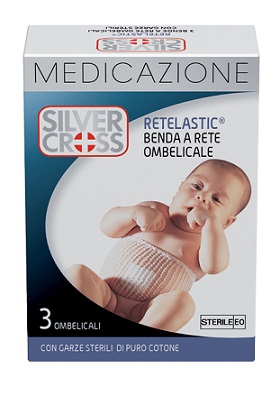 SILVER CROSS RETELASTIC MEDICAZIONE OMBELICALE 3 PEZZI - Farmacia Del Monaco