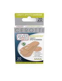 CEROTTO SILVER CROSS BARRIERSTRIP MEDIO 20 PEZZI - Farmacia Del Monaco