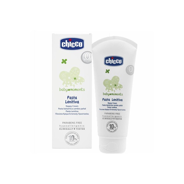CHICCO COSMETICI BABY MOMENTS PASTA LENITIVA 100 ML - Farmacia Del Monaco