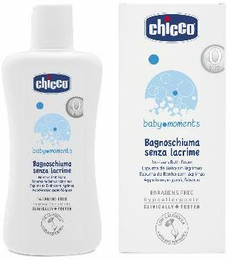 CHICCO COSMETICI BABY MOMENTS BAGNOSCHIUMA 500 ML - Farmacia Del Monaco