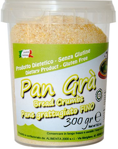 PAN GRA' PANE GRATTUGIATO FINO FRESELLE DEL VESUVIO 300 G - Farmacia Del Monaco