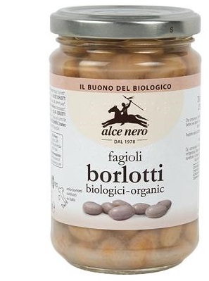FAGIOLI BORLOTTI LESSATI BIO 300 G - Farmacia Del Monaco