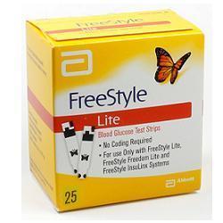 STRISCE MISURAZIONE GLICEMIA FREESTYLE LITE 25 PEZZI - Farmacia Del Monaco