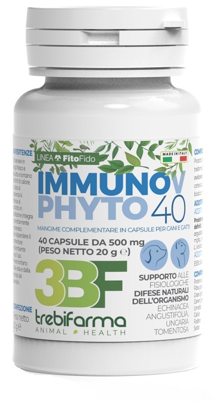 IMMUNOV CAPSULE 40 CAPSULE BARATTOLO 20 G - Farmacia Del Monaco
