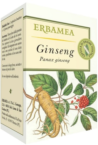 GINSENG 50 CAPSULE VEGETALI - Farmacia Del Monaco
