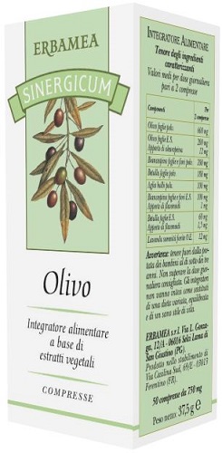 SINERGICUM OLIVO 50 COMPRESSE - Farmacia Del Monaco