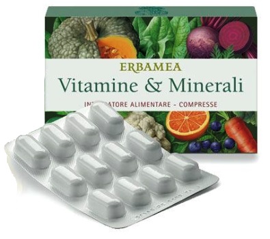 VITAMINE & MINERALI 24 COMPRESSE - Farmacia Del Monaco