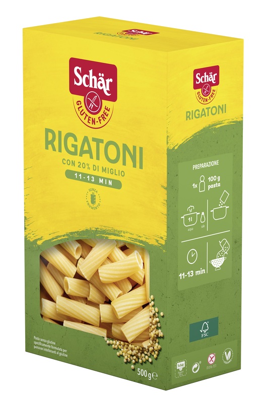 SCHAR RIGATONI 500 G - Farmacia Del Monaco