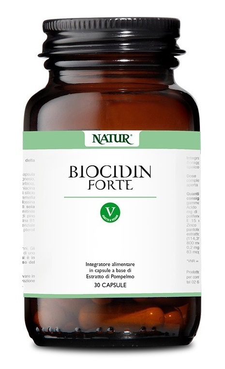 BIOCIDIN FORTE 30 CAPSULE VEGETALI - Farmacia Del Monaco
