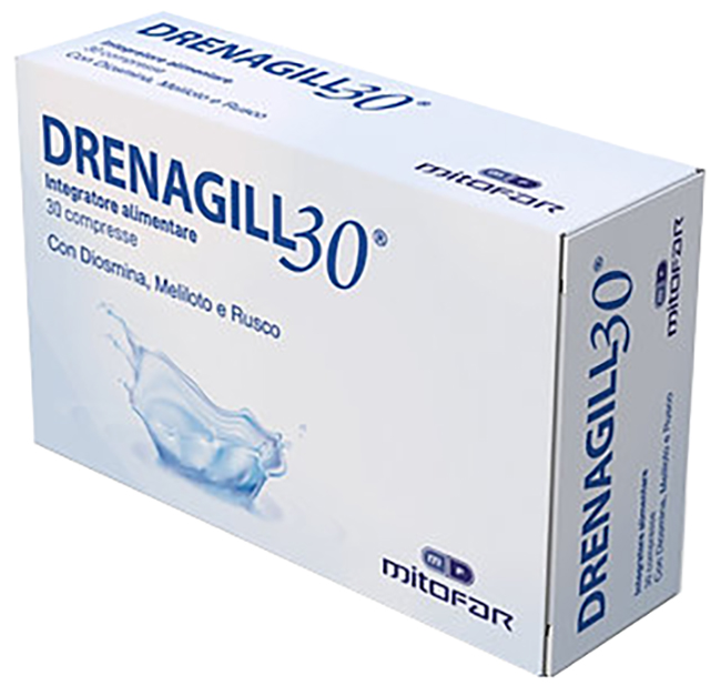 DRENAGILL 30 30 COMPRESSE - Farmacia Del Monaco