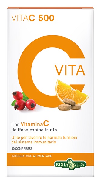 VITA C 500 30 COMPRESSE - Farmacia Del Monaco