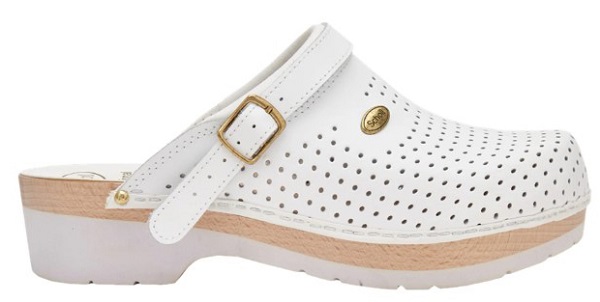 CLOG S/COMF.B/S CE BYCAST BIS UNISEX WHITE WOODS BIANCO 44 - Farmacia Del Monaco
