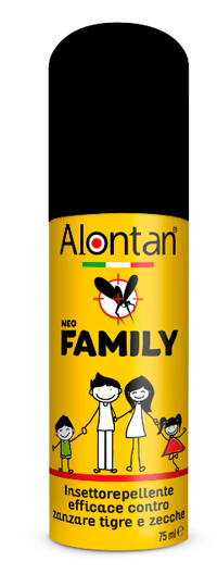 ALONTAN NEO FAMILY SPRAY 75 ML ICARIDINA 10% - Farmacia Del Monaco