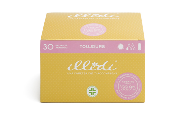 ILLEDI TOUJOURS SALVASLIP ANATOMICI COTONE ORGANIC 30 PEZZI - Farmacia Del Monaco