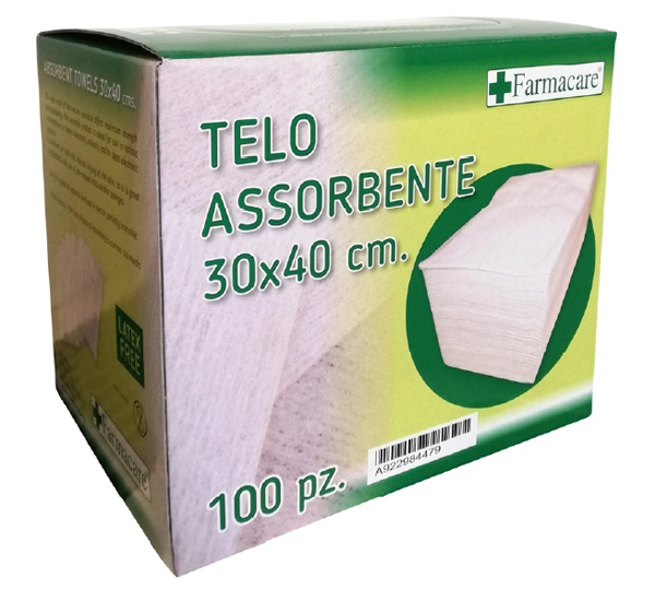 TELO ASSORBENTE 30X40CM 100 PEZZI - Farmacia Del Monaco