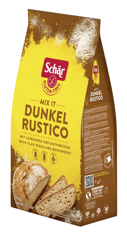 SCHAR MIX IT DUNKEL RUSTICO SENZA GLUTINE SENZA LATTOSIO 1 KG - Farmacia Del Monaco