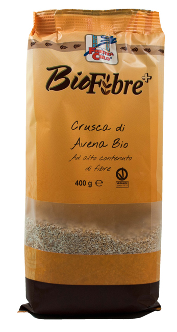 FSC BIOFIBRE+ CRUSCA DI AVENA BIO AD ALTO CONTENUTO DI FIBRA 400 G - Farmacia Del Monaco
